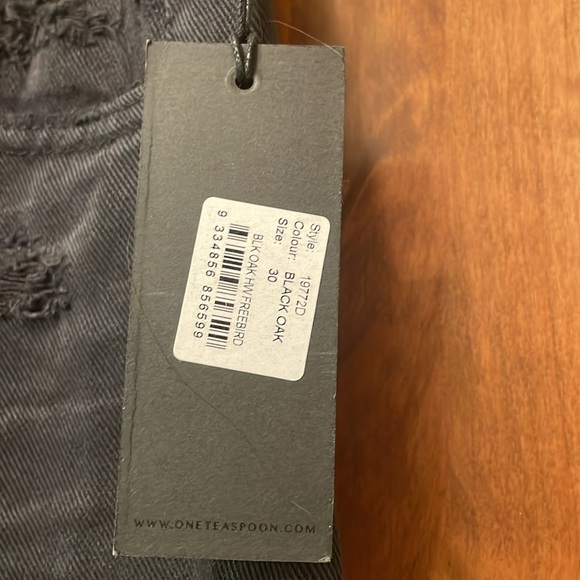 One x oneteaspoon high waisted freebird ankle zip distressed - Picture 3 of 6